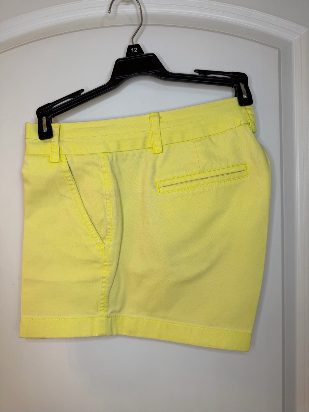 J. Crew Neon Yellow Women's Bermuda Shorts